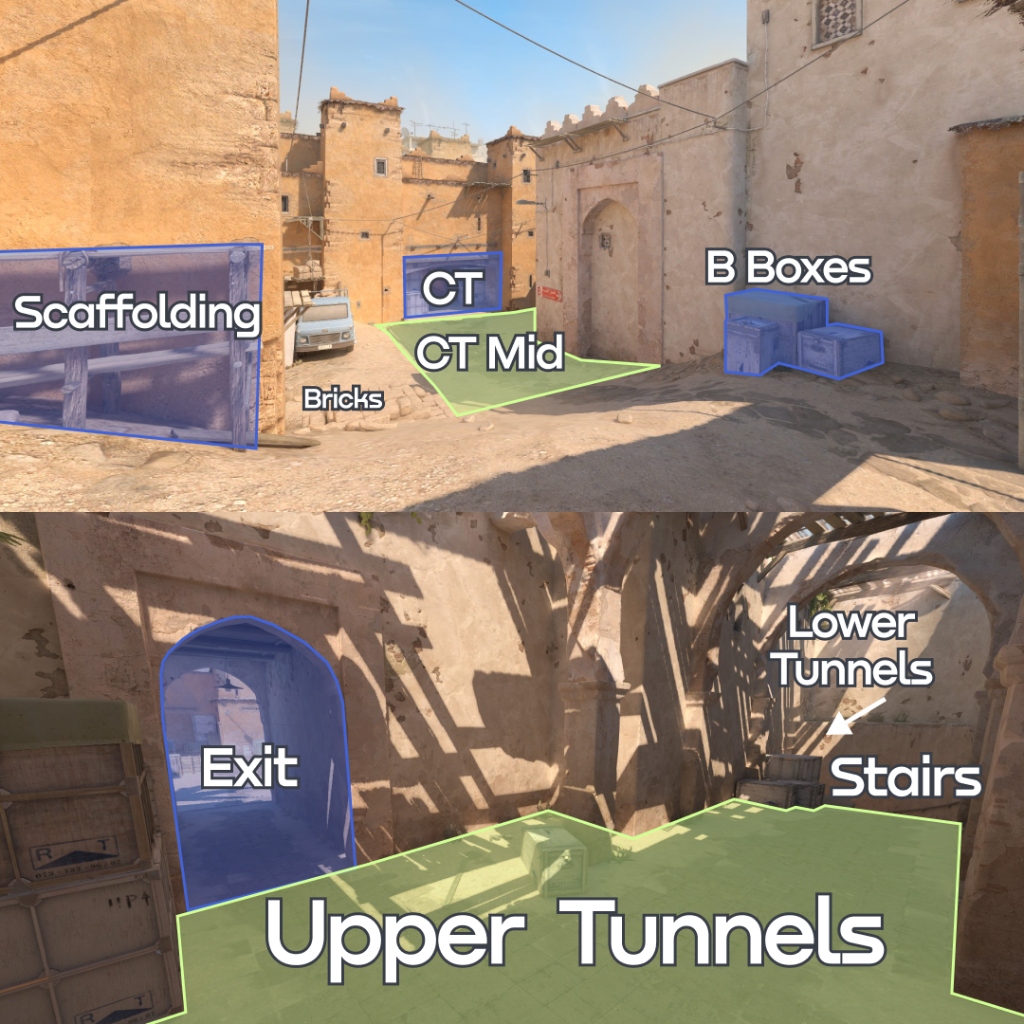 Dust 2 Callouts 1