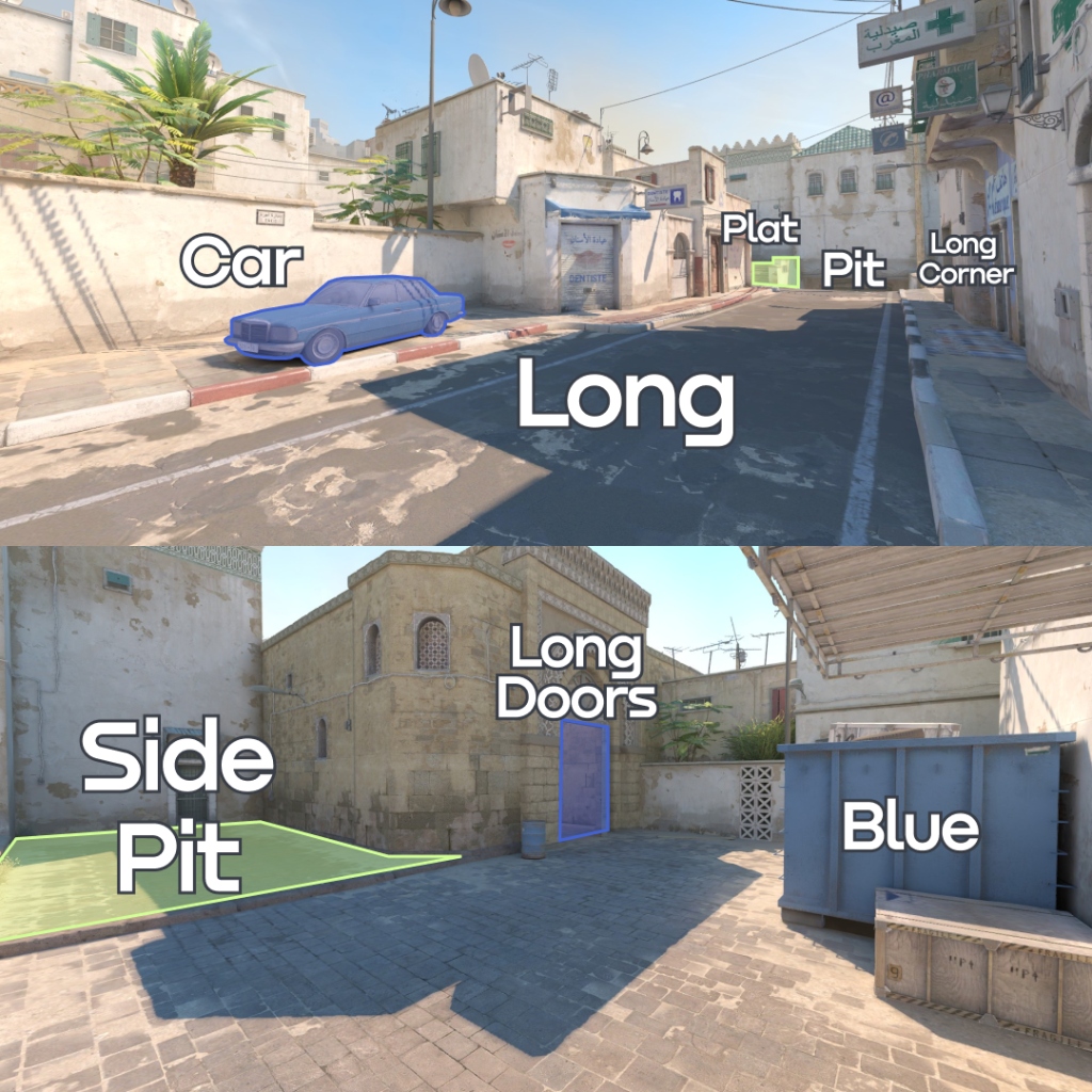 Dust 2 Callouts 2